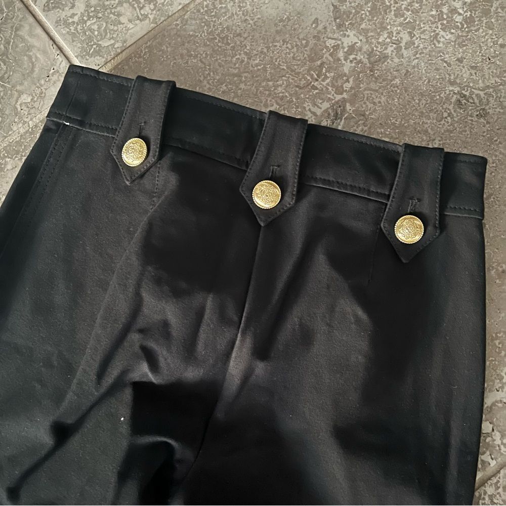 Derek Lam 10 Crosby Robertson High Waisted Crop Flare Pants, NWT, Size 4 - Picture 12 of 16